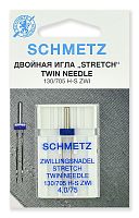  Иглы Schmetz стретч двойные № 75/4.0, 6940.FB2.SMS фото