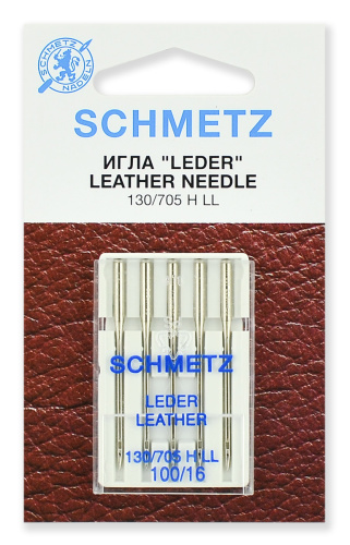  Иглы Schmetz для кожи № 100, 2215.AS2.VES фото