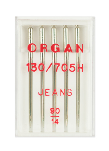  Иглы Organ для джинсы № 90, 5 шт, 130/705.90.5.H-J фото