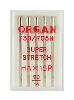  Иглы Organ супер cтрейч № 90, 5 шт, 130/705.90.5.H-HAx1SP фото