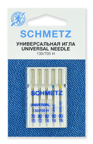  Иглы Schmetz комбинированные №70 - 90, 5 шт, 2215.2.VVS фото