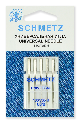  Иглы Schmetz стандартные № 60, 5 шт, 2215.2.VAS фото