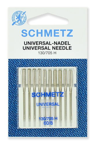  Иглы Schmetz стандартные № 60, 10 шт, 2215.2.XAS фото