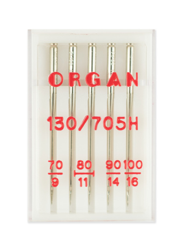  Иглы Organ стандарт № 70 - 100, 5 шт, 130/705.70-100.5.H фото