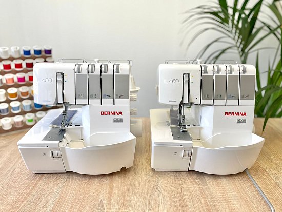 Сравнение оверлоков Bernina L450 и L460