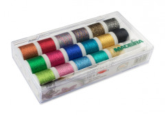 Набор ниток Madeira Supertwist Metallic (18 х 200 м), 8020
