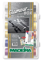 Набор ниток Madeira Smartbox Glamour №20 (18 x 200м), 8066
