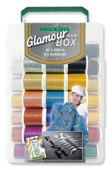 Набор ниток Madeira Softbox Glamour №20 + №12 (12 x 200м), 8058