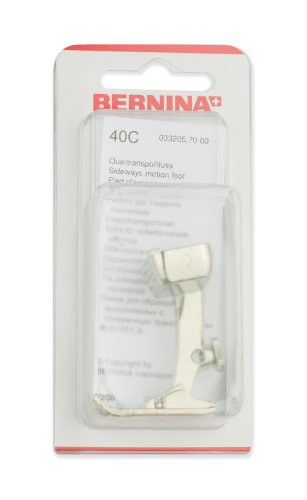  Лапка Bernina для поперечного транспортера № 40C, 033 205 70 00 фото