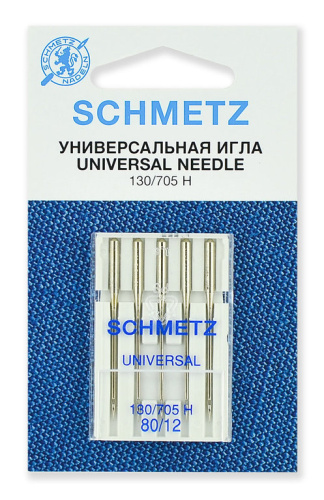  Иглы Schmetz стандартные № 80, 5 шт, 2215.2.VCS фото