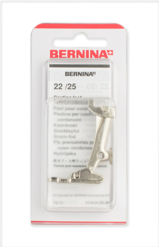  Лапка Bernina для шнура 5 желобков № 25, 008 468 72 00 фото фото 2