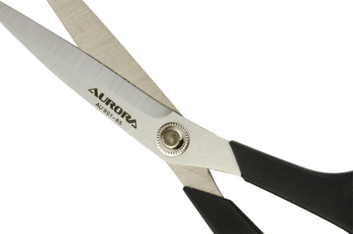  Ножницы Aurora раскройные с резиновыми вставками 22 см, AU 901-85 фото фото 2
