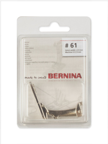  Лапка Bernina для подрубки 2 мм № 61, 008 481 72 00 фото фото 2